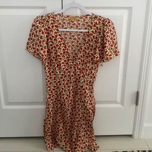 VRG GRL Floral mini dress